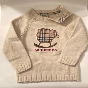 Burberry 12 M knit sweater
